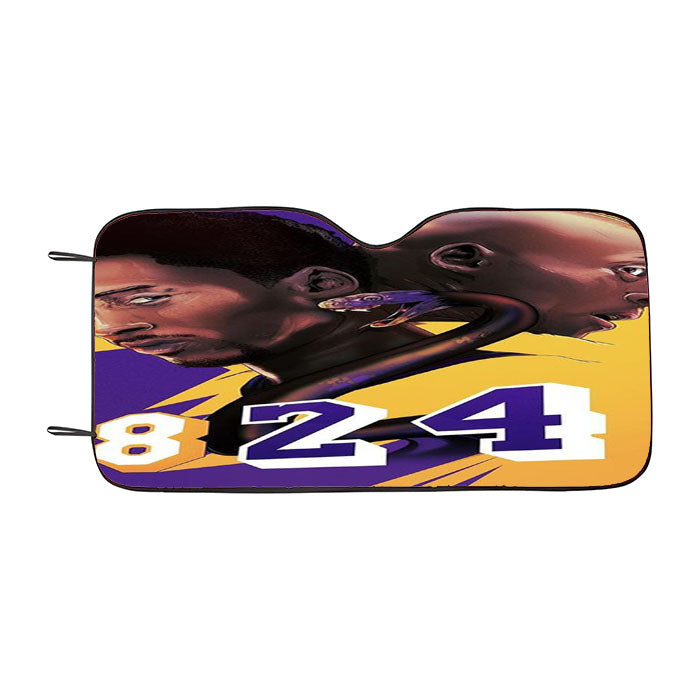 Black Mamba Legend Kobe Bryant Car Auto Sun Shade Windshield Cover