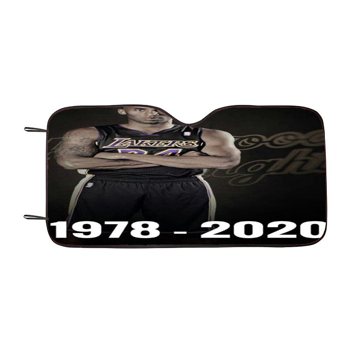Black Mamba Out Kobe Car Auto Sun Shade Windshield Cover