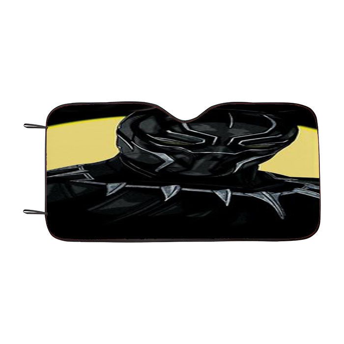 Black Panther Marvel Art Car Auto Sun Shade Windshield Cover