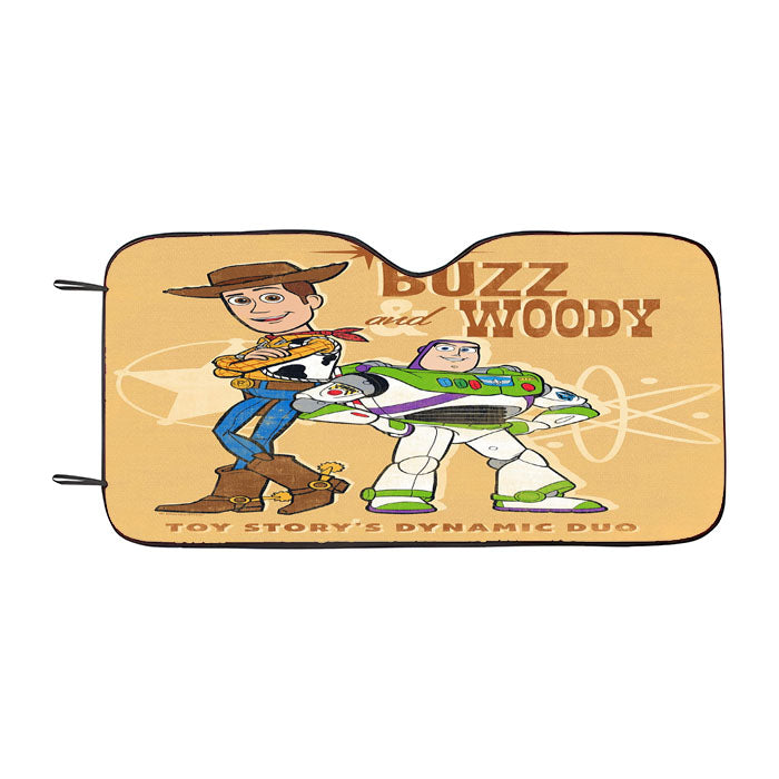 Buzz & Woody Dynamic Duo Car Auto Sun Shade Windshield Cover