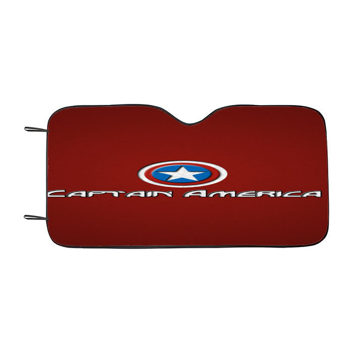 Captain America Marvel Hero Avenger Car Auto Sun Shade Windshield Cover