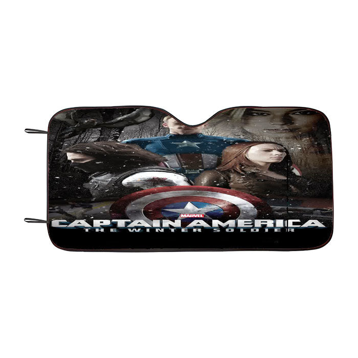 Captain America The Winter Soldier Car Auto Sun Shade Windshield Cover