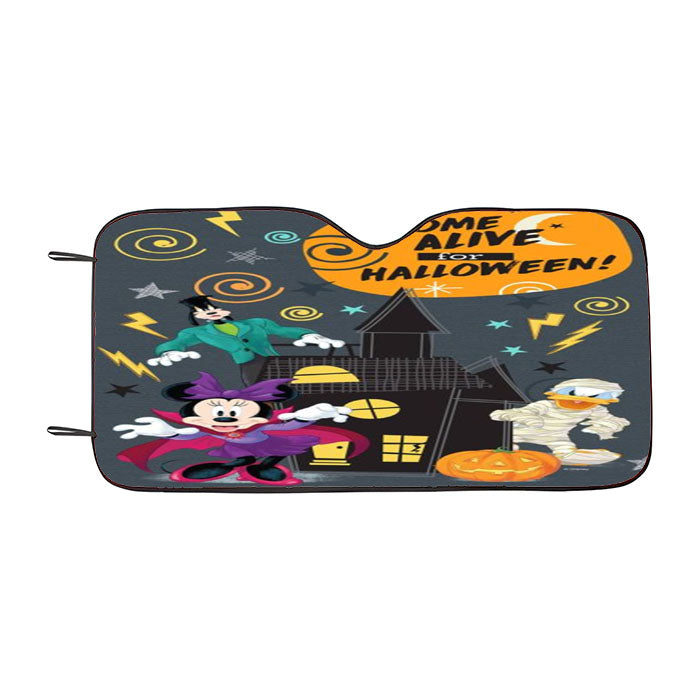 Come Alive For Halloween Car Auto Sun Shade Windshield Cover