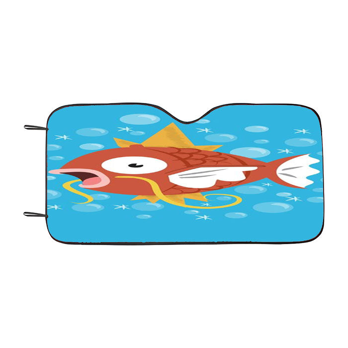Cute Fish Pokemon Magikarp Car Auto Sun Shade Windshield Cover
