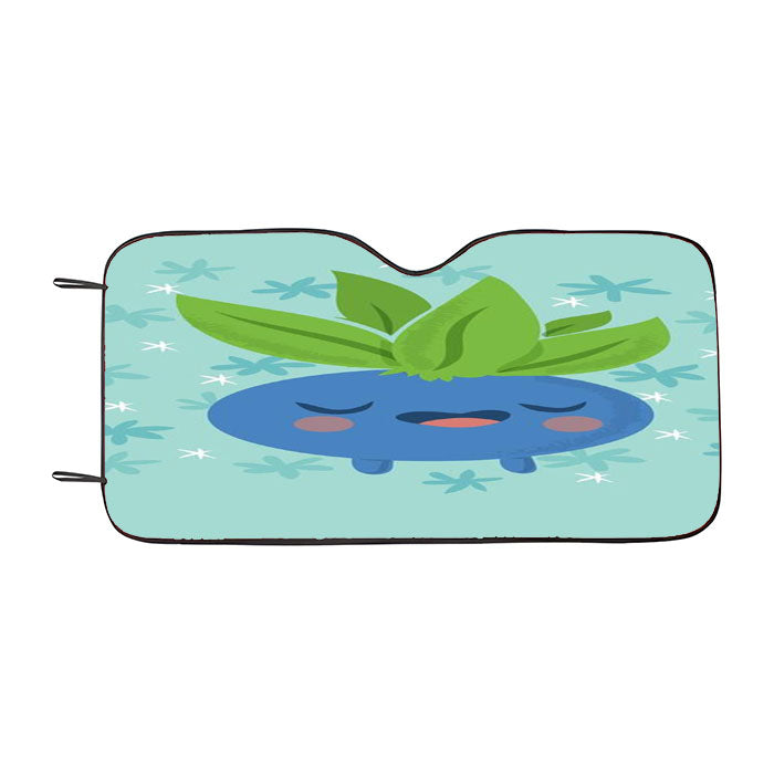 Cute Pokemon Oddish Car Auto Sun Shade Windshield Cover