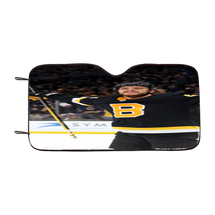 David Pastrnak Boston Bruins Nhl Car Auto Sun Shade Windshield Cover
