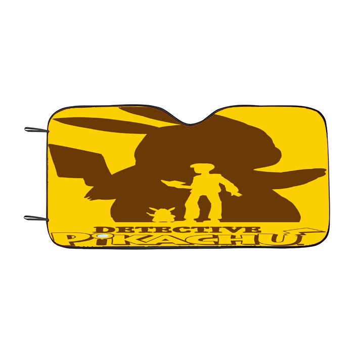 Detevtive Pikachu Wallpaper Car Auto Sun Shade Windshield Cover