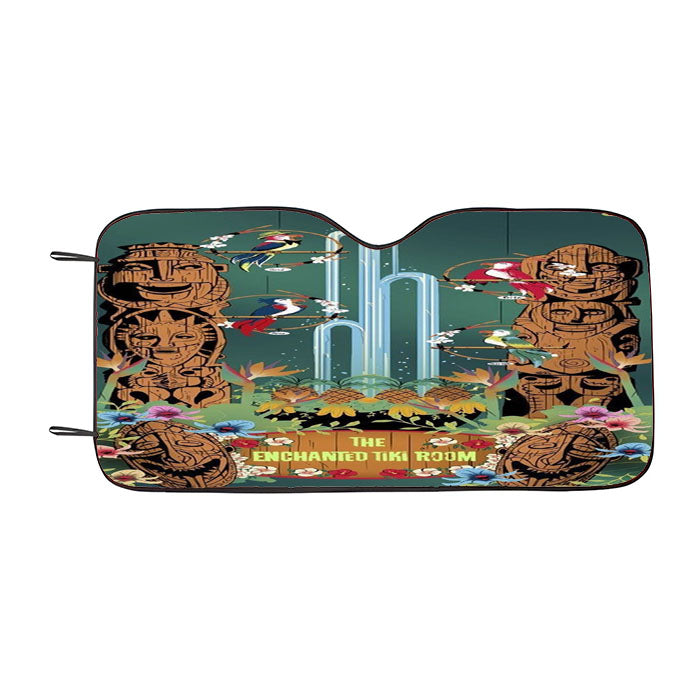 Disney Enchanted Tiki Room Car Auto Sun Shade Windshield Cover