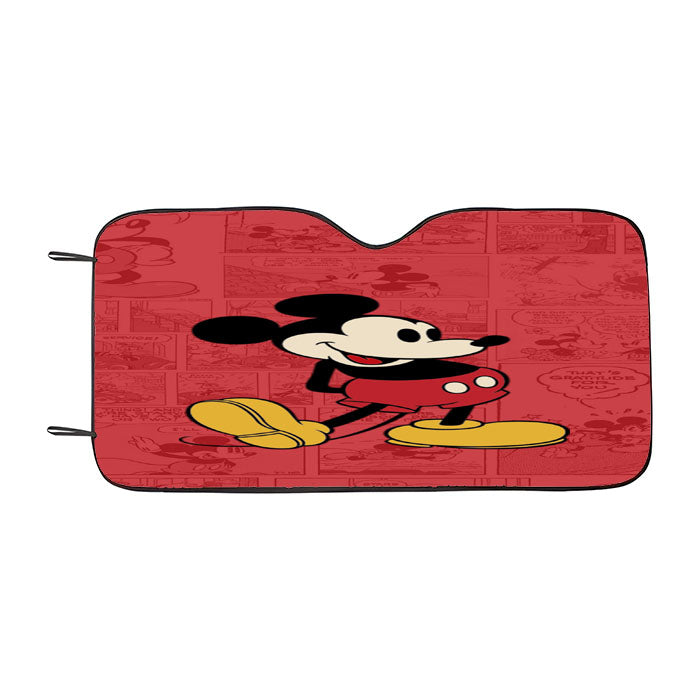 Disney Old Mickey Mouse Comic Car Auto Sun Shade Windshield Cover