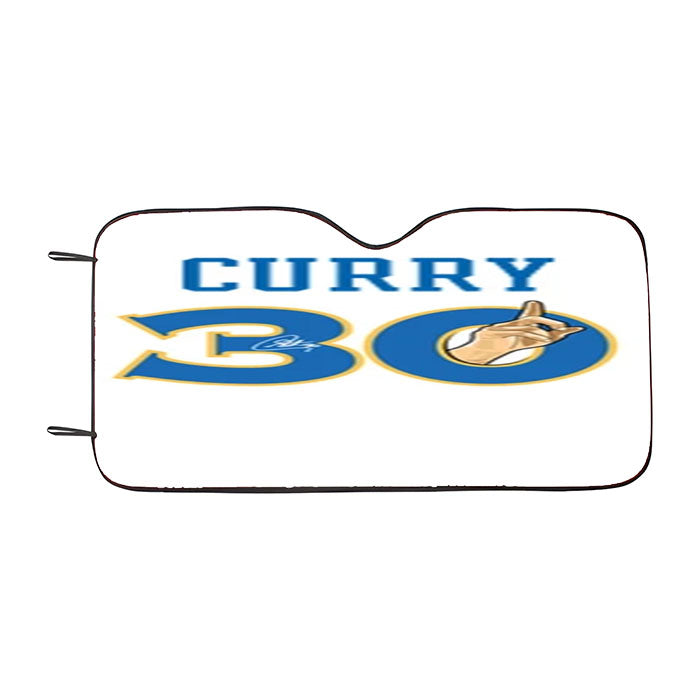Golden State Warriors Stephen Curry 30 Car Auto Sun Shade Windshield Cover