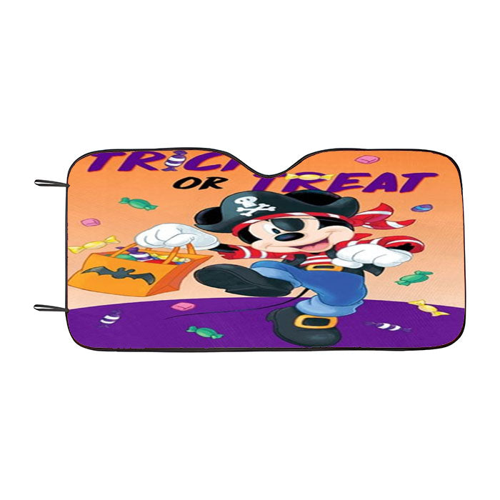 Halloween Candy Mickey Mouse Car Auto Sun Shade Windshield Cover