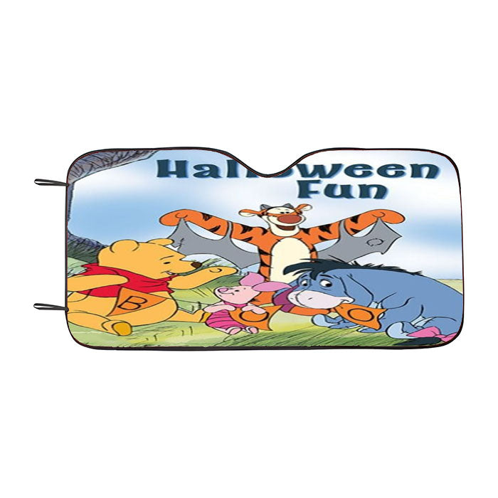 Halloween Fun Boo Pooh Car Auto Sun Shade Windshield Cover