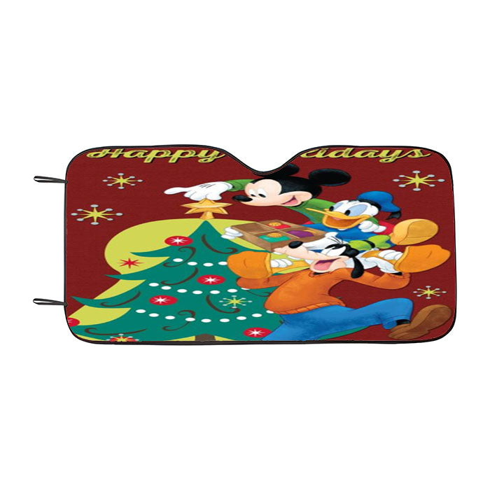 Holidays Are A Time For Friends Car Auto Sun Shade Windshield Cover