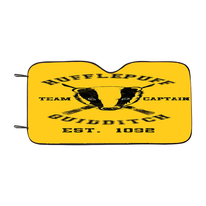 Hufflepuff Team Captain Quidditch Car Auto Sun Shade Windshield Cover