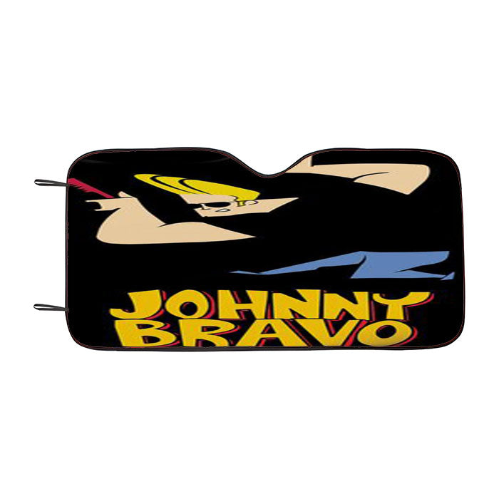 Johnny Bravo 37 Car Auto Sun Shade Windshield Cover