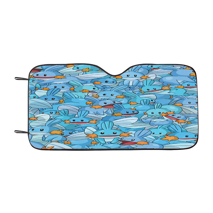 Kawaii Mudkip Pokemon Car Auto Sun Shade Windshield Cover