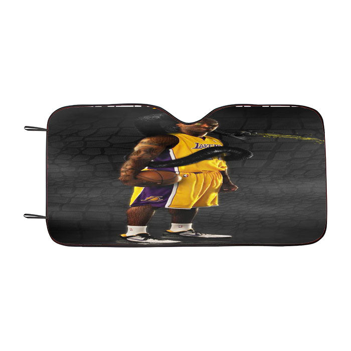 Kobe Bryan Nba X Black Mamba Car Auto Sun Shade Windshield Cover