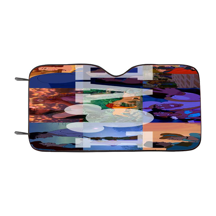 Love Mickey Car Auto Sun Shade Windshield Cover