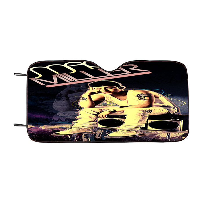 Mac Miller Dubstep Car Auto Sun Shade Windshield Cover