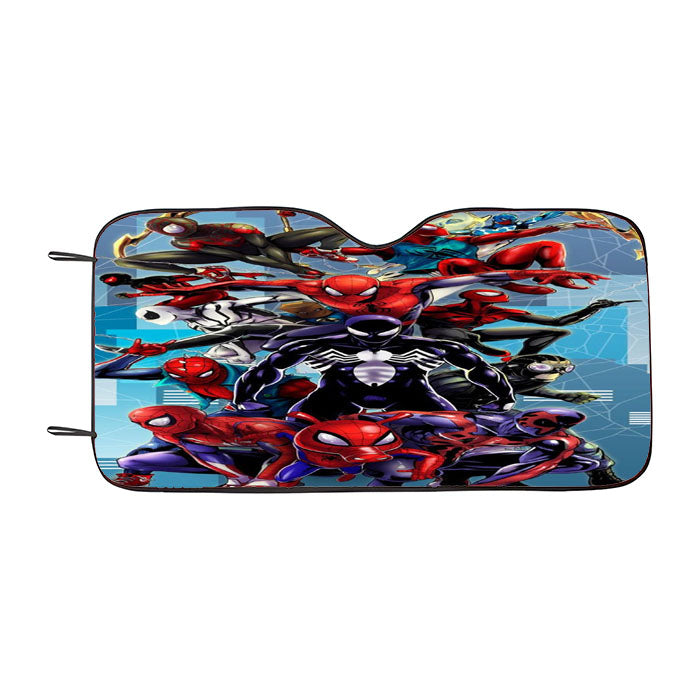 Marvel Hero Spiderman Collections Car Auto Sun Shade Windshield Cover