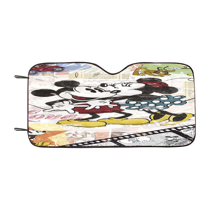 Minnie And Mickey Mouse Car Auto Sun Shade Windshield Cover