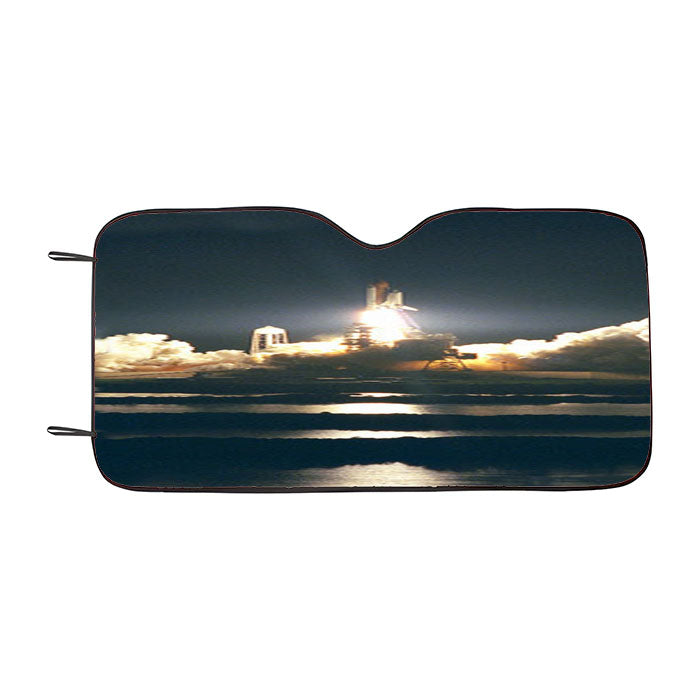 Nasa Space Shuttle Launch Take Off Car Auto Sun Shade Windshield Cover