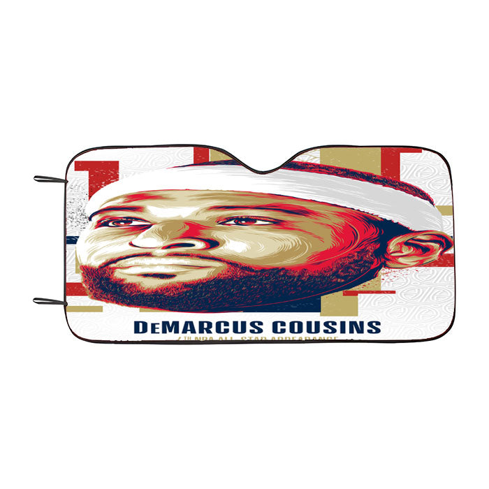 Nba All Star Demarcus Cousins Car Auto Sun Shade Windshield Cover