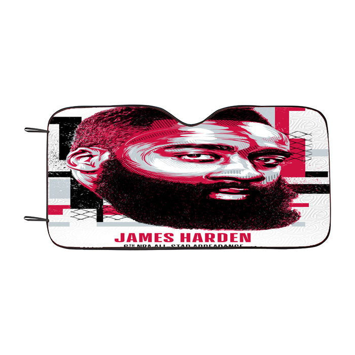 Nba All Star James Harden Car Auto Sun Shade Windshield Cover