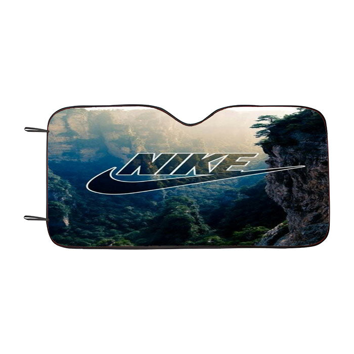 Nike Forest Car Auto Sun Shade Windshield Cover