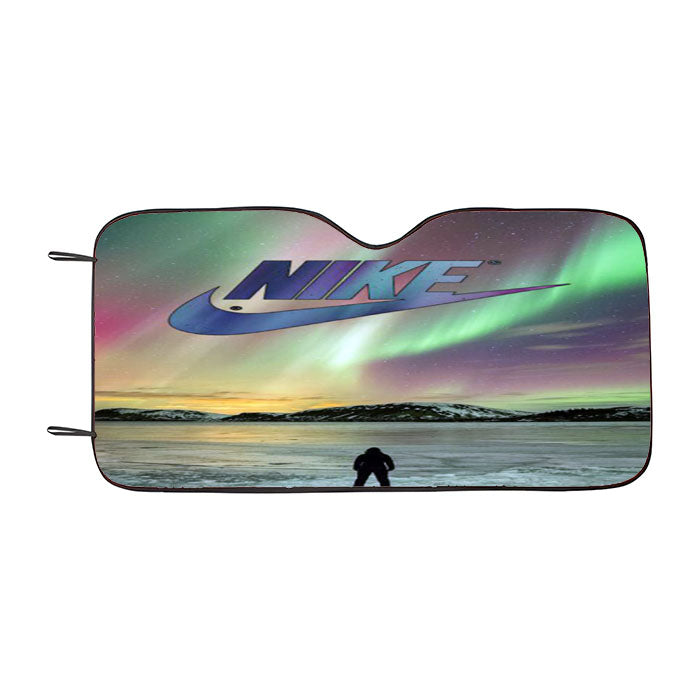 Nike Ice Car Auto Sun Shade Windshield Cover