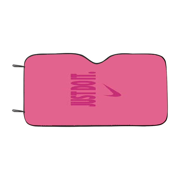 Nike Just Do It Pinks Car Auto Sun Shade Windshield Cover