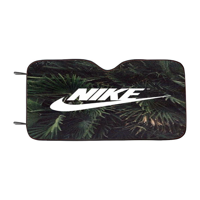 Nike Palm Skin Art Flores Car Auto Sun Shade Windshield Cover