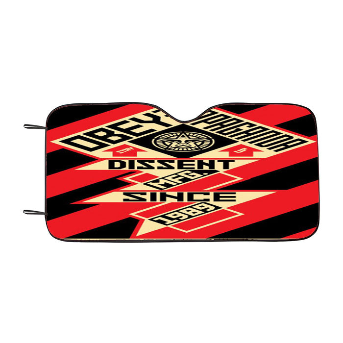 Obey Propaganda Car Auto Sun Shade Windshield Cover