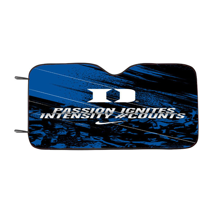 Passion Duke Blue Devils Nike Car Auto Sun Shade Windshield Cover
