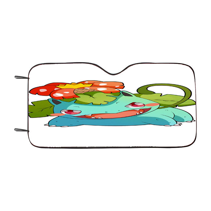 Pokemon Monster Water Type Illustration Car Auto Sun Shade Windshield Cover