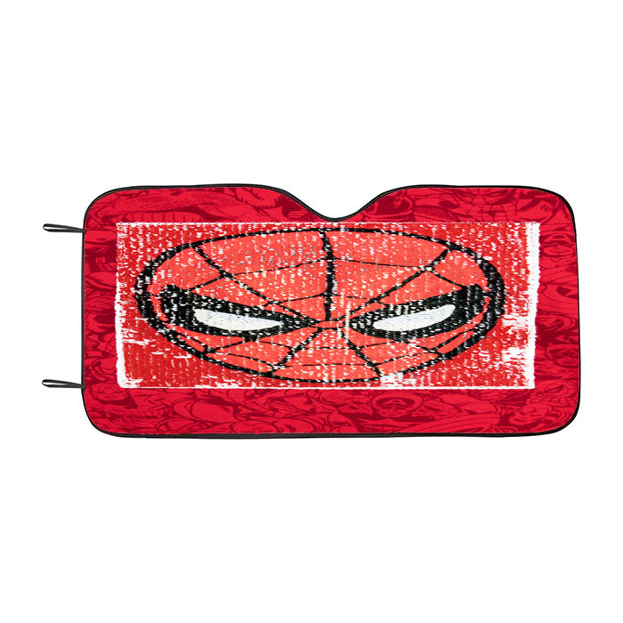Red Spiderman Marvel Superheroes Doodles Car Auto Sun Shade Windshield Cover