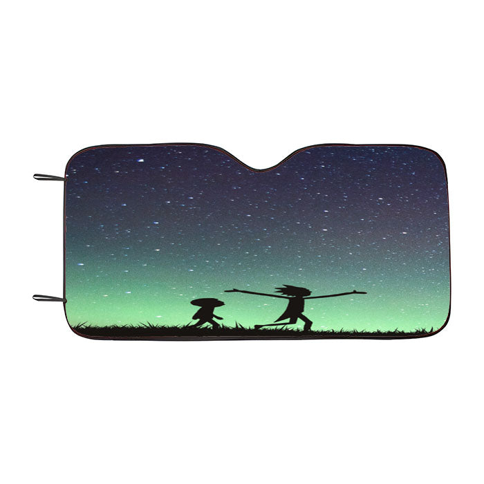 Rick And Morty Space Nebula Car Auto Sun Shade Windshield Cover