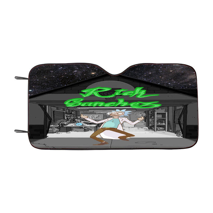 Rick Sanchez Car Auto Sun Shade Windshield Cover