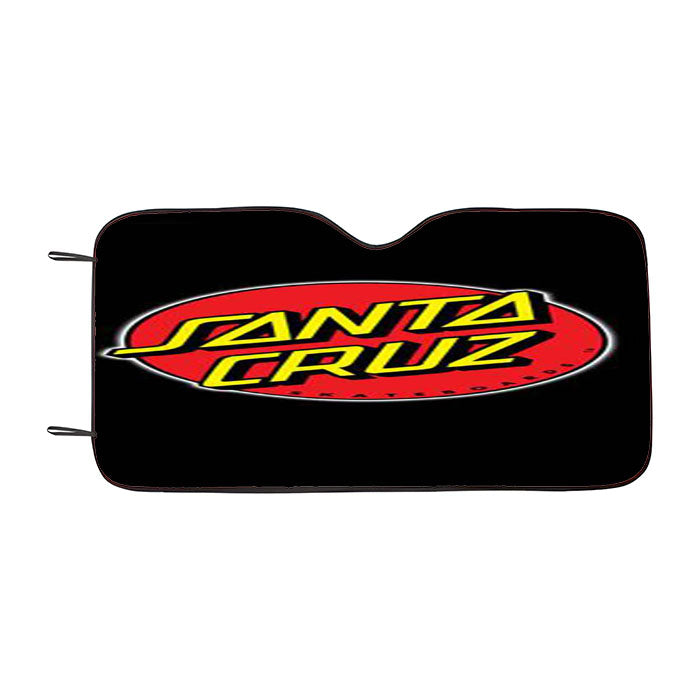 Santa Cruz Logo Car Auto Sun Shade Windshield Cover