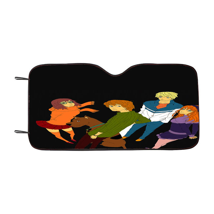 Scooby Doo Minimalist Wallpapers Car Auto Sun Shade Windshield Cover