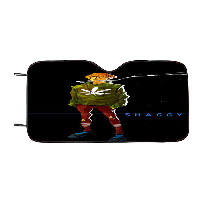 Scooby Doo Shaggy Smoking Car Auto Sun Shade Windshield Cover