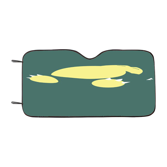 Snorlax Art Car Auto Sun Shade Windshield Cover