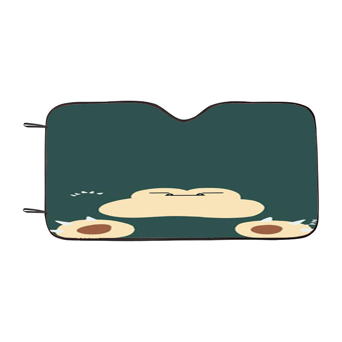 Snorlax Cartoon Car Auto Sun Shade Windshield Cover