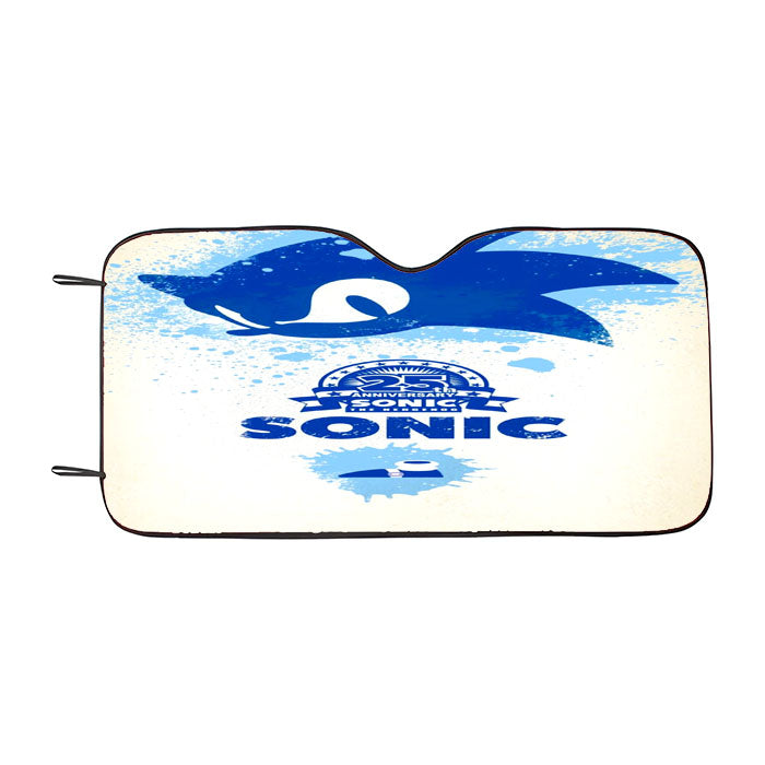 Sonic 25 Years Car Auto Sun Shade Windshield Cover