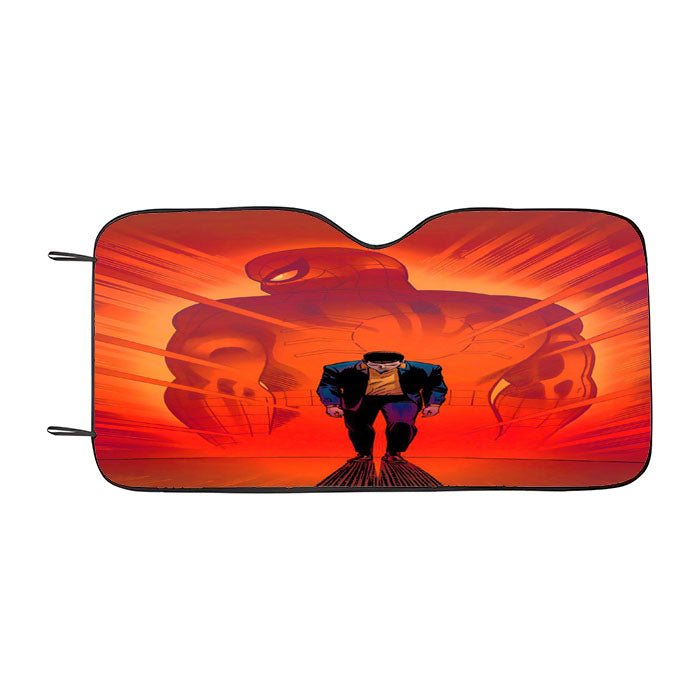 Spider Man Peter Parker Comic Car Auto Sun Shade Windshield Cover