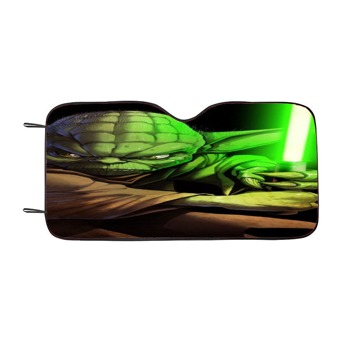 Star Wars Yoda Car Auto Sun Shade Windshield Cover