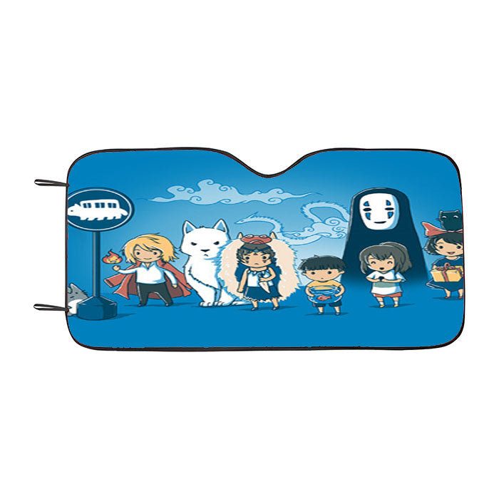 Studio Ghilbli Anime Cartoon Car Auto Sun Shade Windshield Cover