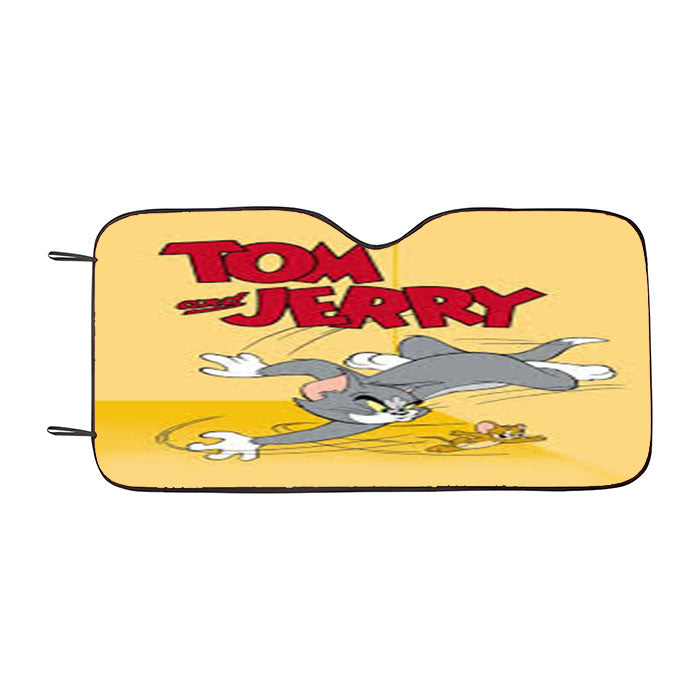 Tom And Jerry Cartoo Car Auto Sun Shade Windshield Cover