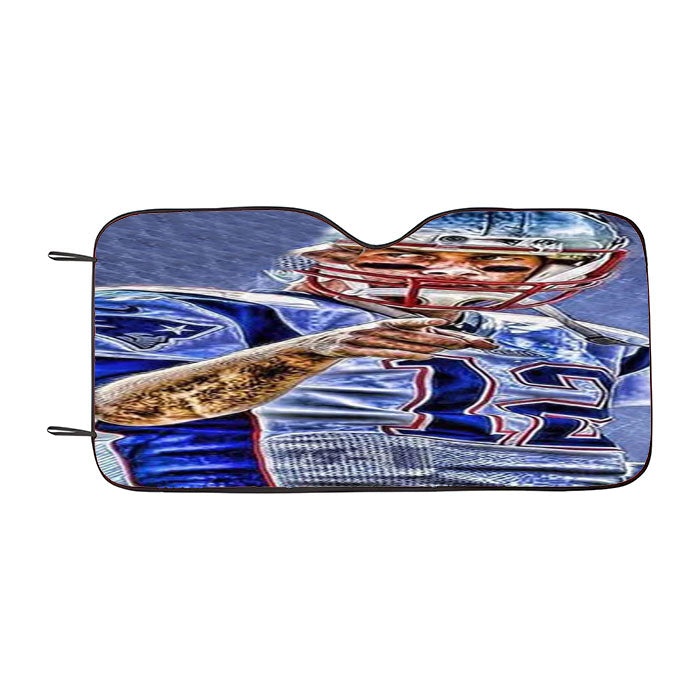 Tom Brady New England Patriots Nfl 4 Car Auto Sun Shade Windshield Cover