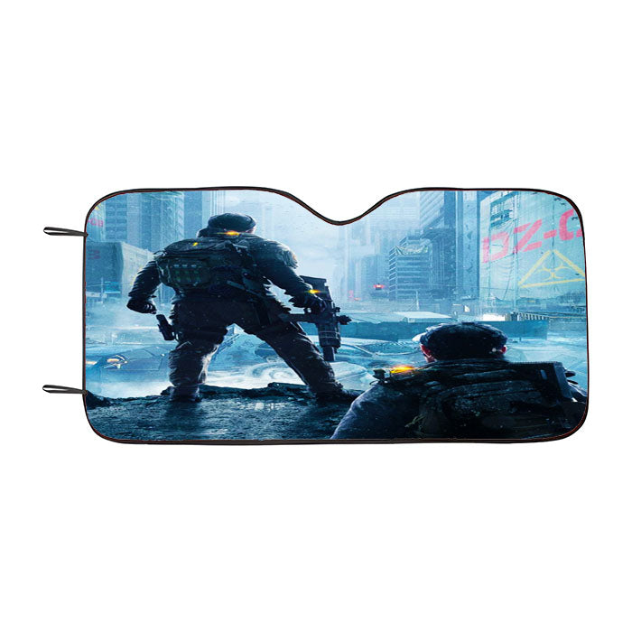 Tom Clancy'S The Division Oversee Car Auto Sun Shade Windshield Cover